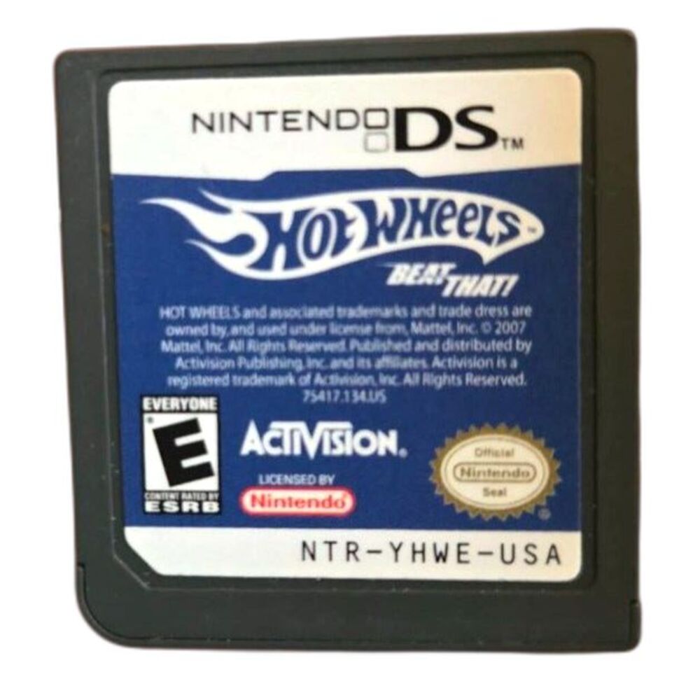 Hot Wheels: Beat That! Nintendo DS 3DS (Cartridge Only) Tested
